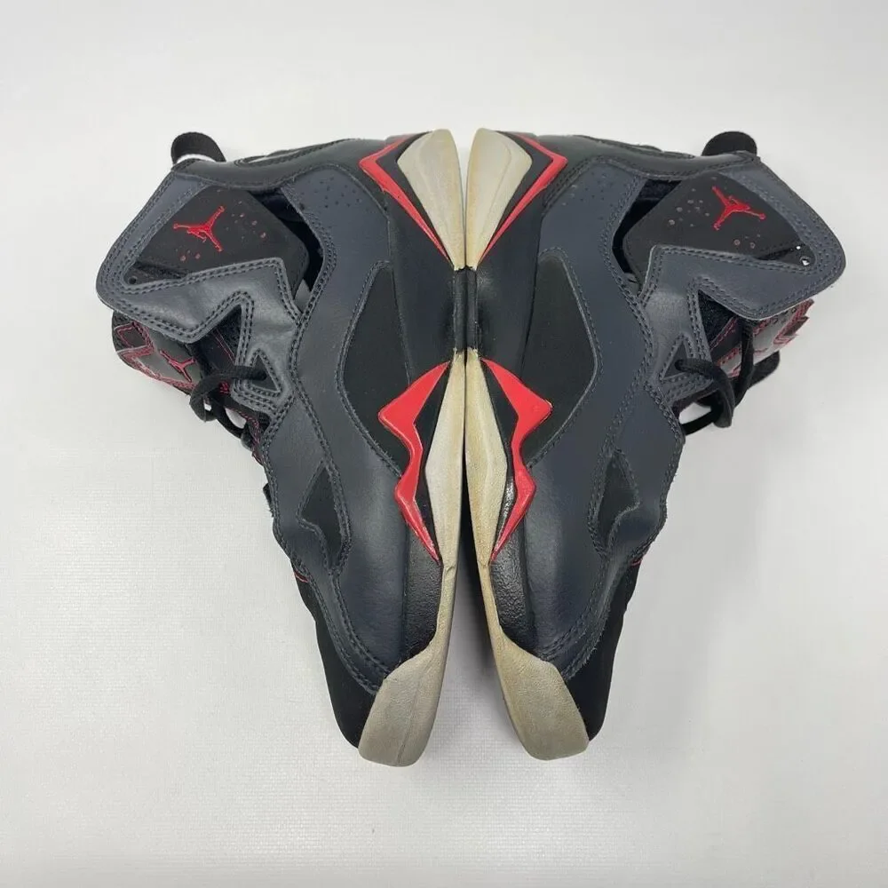 Nike Air Jordan True Flight GS BG Bred Basketball Shoes 343795-002 Youth Size 5Y